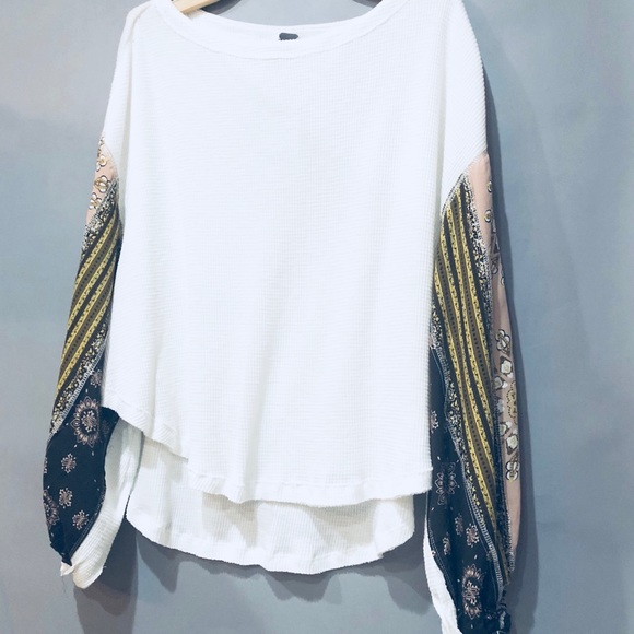 FREE PEOPLE Blossom Thermal Top NWT - Picture 7 of 8